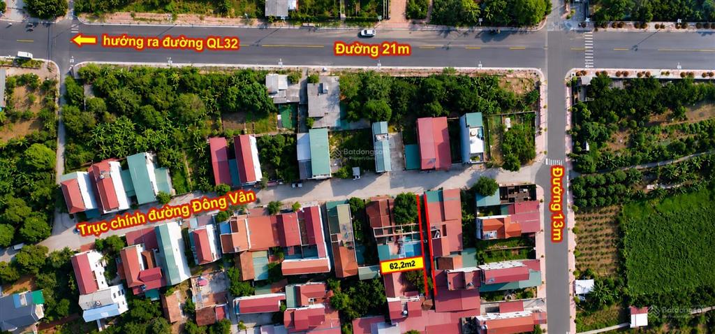 Bán đất tại xã đan phượng, hà nội, 66 triệu/m2, 62.2m2, hàng hot