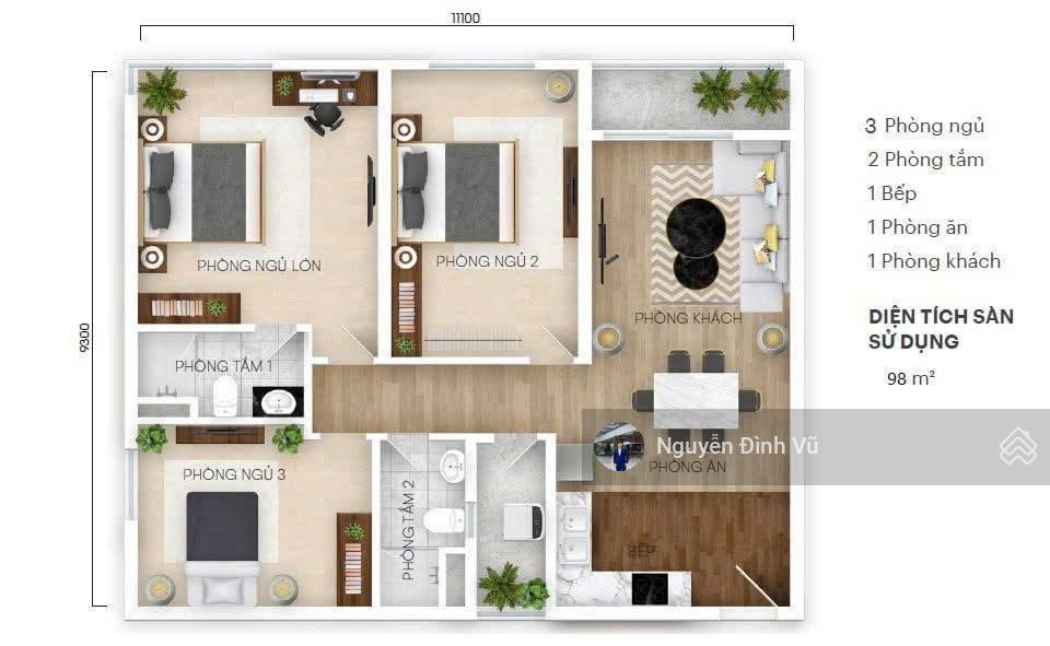 Booking dự án gamuda central  view trọn vẹn hồ yên sở