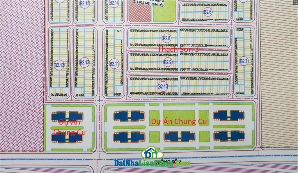 Bán đất nền nhà phố thạch sơn 3