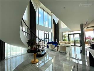 Pháp lý chuẩnccmg| hiếmpenthouse/duplex thông tầng|view hồ|336m2|sân vườn+hồ cá koi |4pn|slot oto