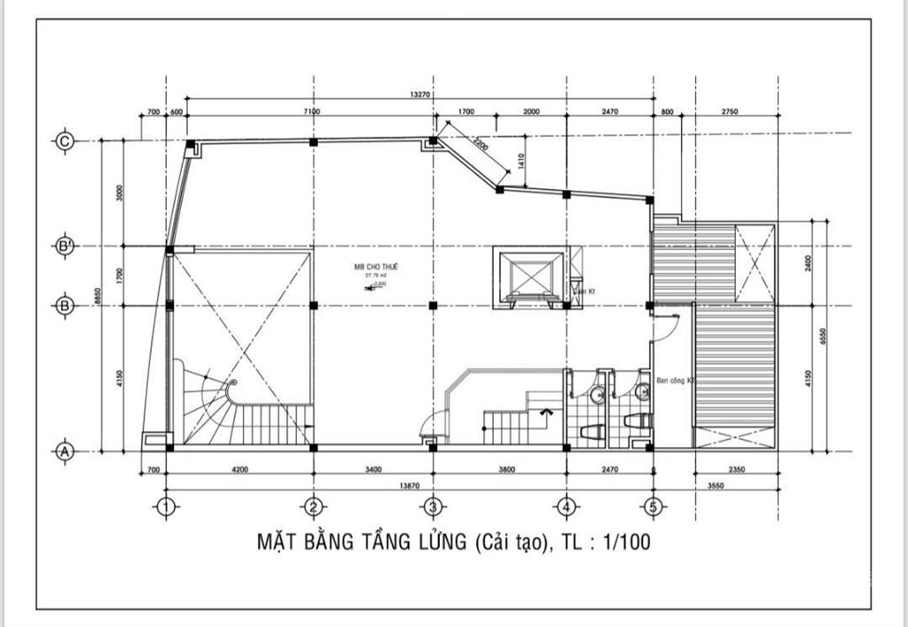 Cho thuê nhà riêng tại 171 nam kỳ khởi nghĩa, 90 triệu, 135m2, vị trí đắc địa