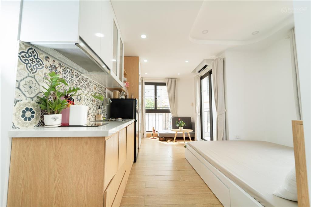 Cho thuê căn hộ 25m2 tại 34 hoàng cầu trung tâm quận đống đa  full nội thất vào ở ngay