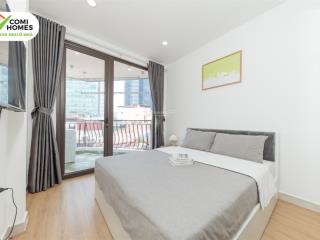 Cho thuê căn hộ 1n1k full nội thất diện tích 45m2 tại chùa hà, trung tâm quận cầu giấy