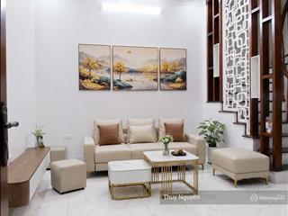 Bán nhà đẹp gần hồ đền lừ ở ngay tặng full nội thất giá tốt . diện tích 35m 5 tầng,