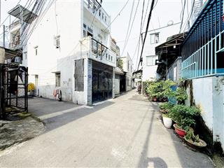 Bán đất tặng nhà ngay quang trung, 2 tầng hẻm thông xe hơi