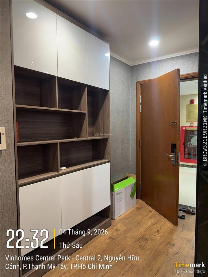 Cho thuê gấp căn hộ vinhomes central park, 60m2, 18 triệu vnd, 1pn, 1wc tại bình thạnh
