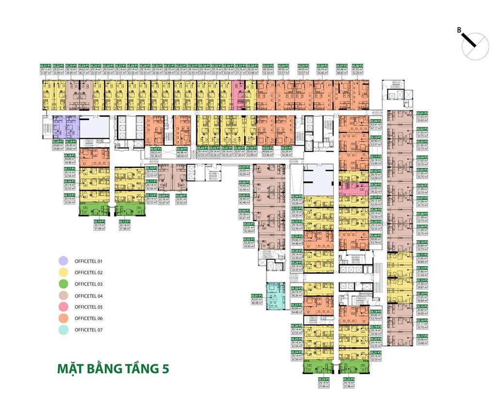 Căn góc officetel 37m² giá chỉ 1 tỷ 520 full vat. l/h 0854 483 ***