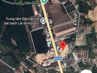 Bán đất mặt tiền đăk cấm kon tum gần 1,9ha  vị trí đẹp gần trung tâm, 100m mặt đường