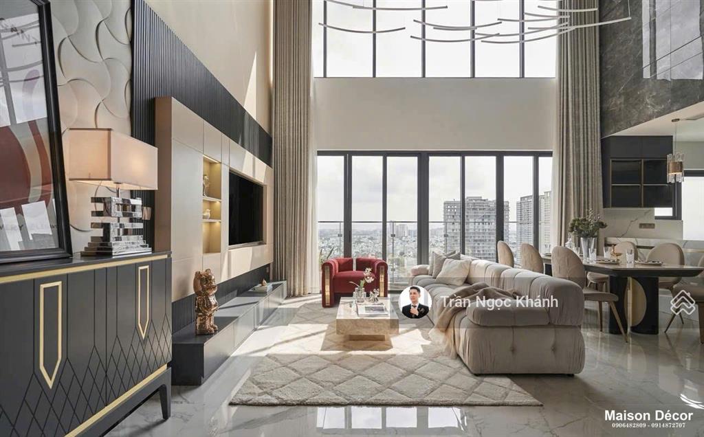 Cho thuê penthouse one verandah mapletree, 175 triệu, 210m2, 3pn, 3wc, p. thạnh mỹ lợi, q2, hcm