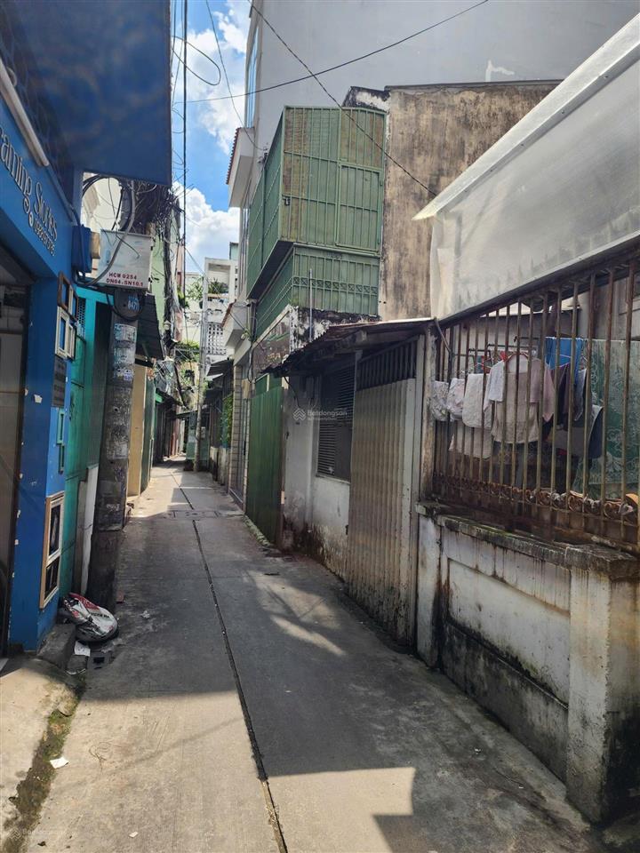 27tỷ/89m2 nhà hẻm xe ba gác phạm ngũ lão, mặt tiền rộng 7m