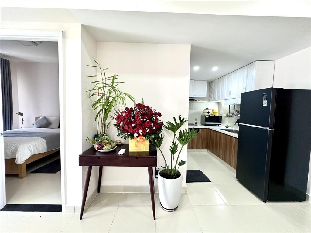 Cho thuê 1pn full nội thất mới đẹp thủ thiêm sky