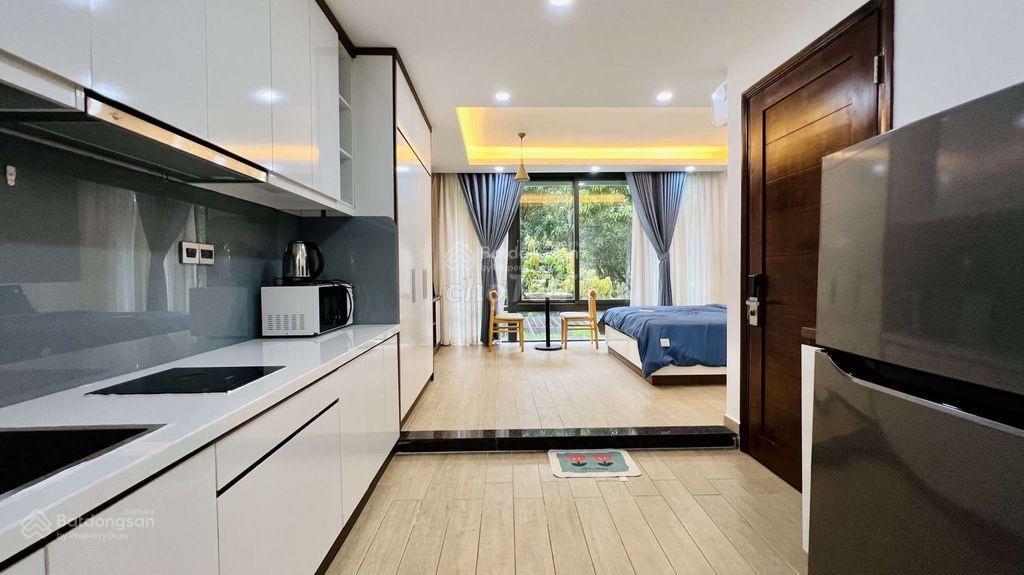 Sắp trống studio bếp xa cao cấp  view đẹp  nhiều cây xanh thoáng mát