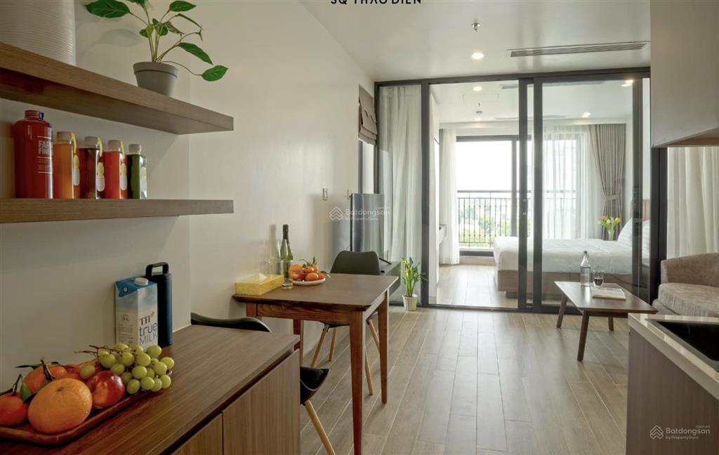 Sắp trống 1pn cao cấp tại lòng thảo điền  full nội thất, ánh sáng