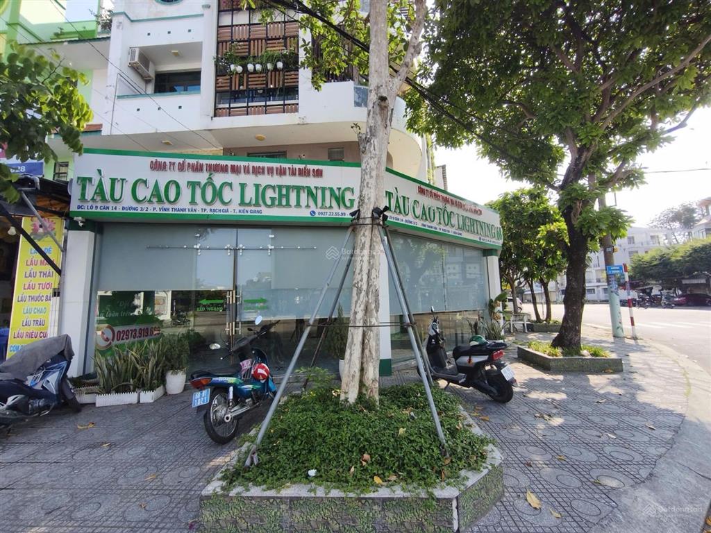 Lô góc mặt tiền 3/2 rạch giá  vị trí đắc địa  mặt tiền lớn dễ nhận dạng thương hiệu