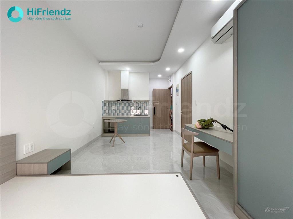 Khai trương căn hộ full nội thất mới 100% thiết kế hiện đại, có ban công, cửa thoáng mát
