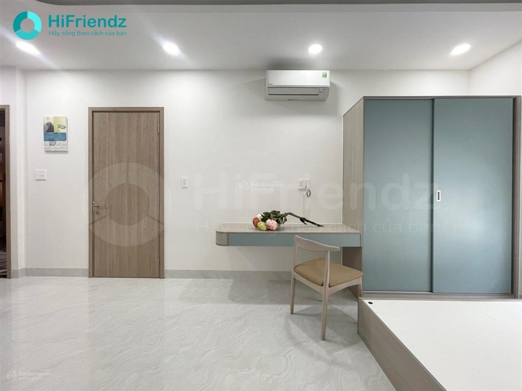 Khai trương căn hộ full nội thất mới 100% thiết kế hiện đại, có ban công, cửa thoáng mát