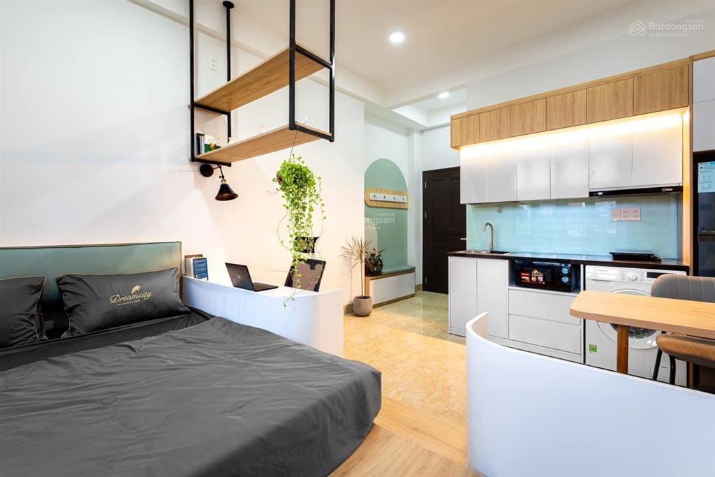 Căn hộ cao cấp + full nội thất, máy giặt riêng mới 100%