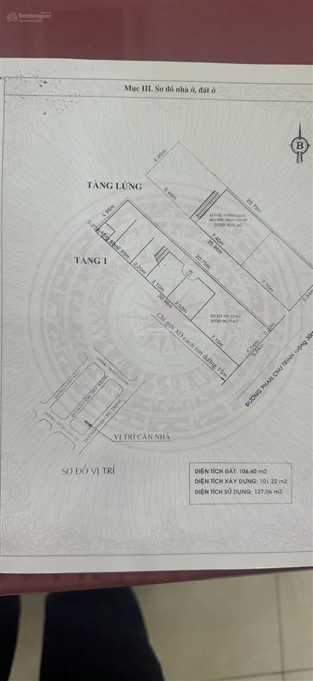 Bán gấp nhà phan chu trinh 5,2x20m, ngay chợ kinh doanh sầm uất chỉ 13tỷ ***
