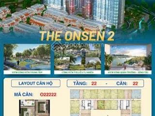 Bán căn hộ 1 phòng ngủ + onsen 2 nha trang  pháp lỹ sở hữu lâu dài