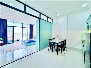 Cho thuê studio tách bếp, ban công siêu thoáng, full nội thất