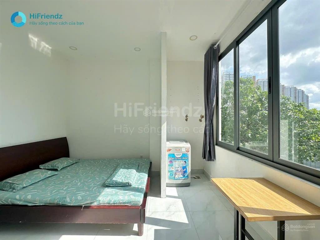 Cho thuê studio cửa sổ siêu thoáng  full nội thất, siêu xịn