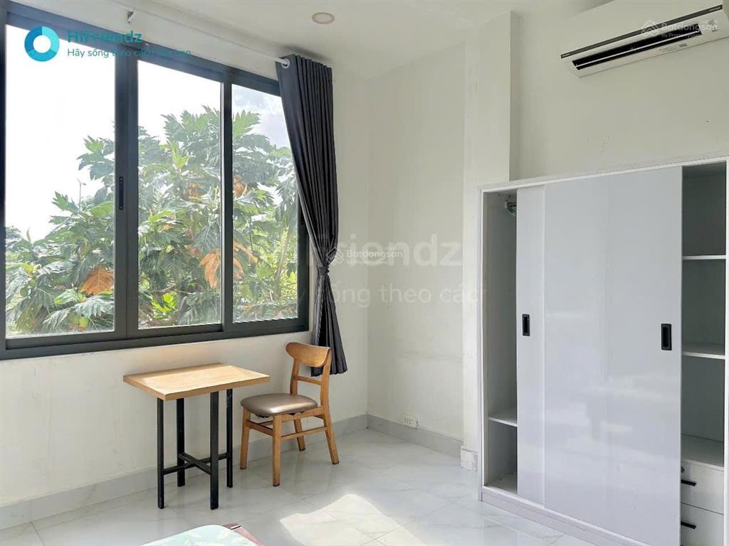 Cho thuê studio cửa sổ siêu thoáng  full nội thất, siêu xịn