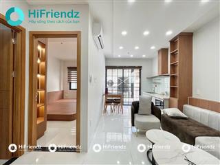 Cho thuê căn hộ 1 phòng ngủ siêu thoáng, full nội thất