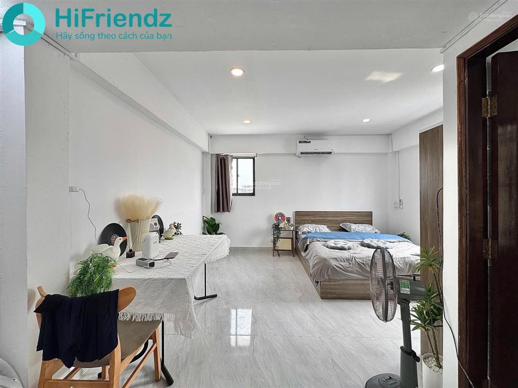 Cho thuê căn hộ mini cửa sổ thoáng  full nội thất, siêu rộng