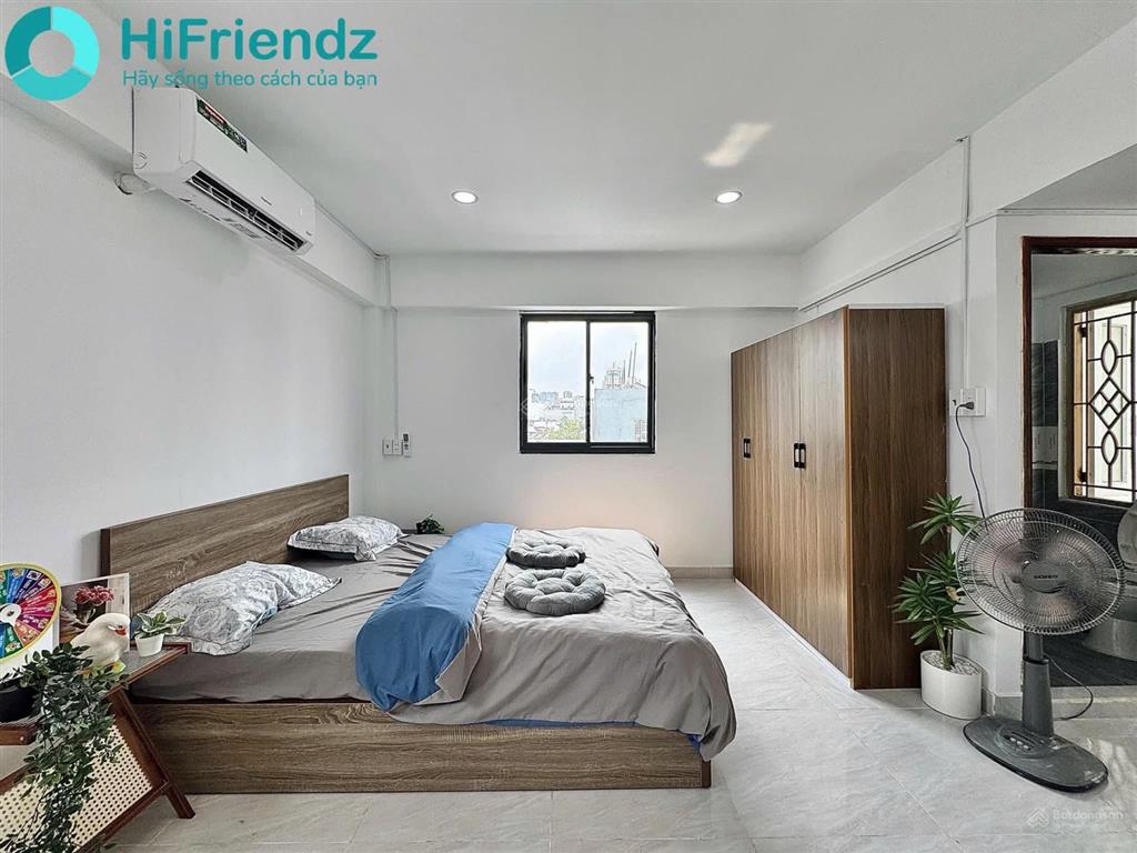 Cho thuê căn hộ mini cửa sổ thoáng  full nội thất, siêu rộng