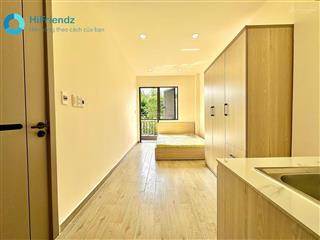 Cho thuê studio cửa sổ, ban công thoáng  full nội thất