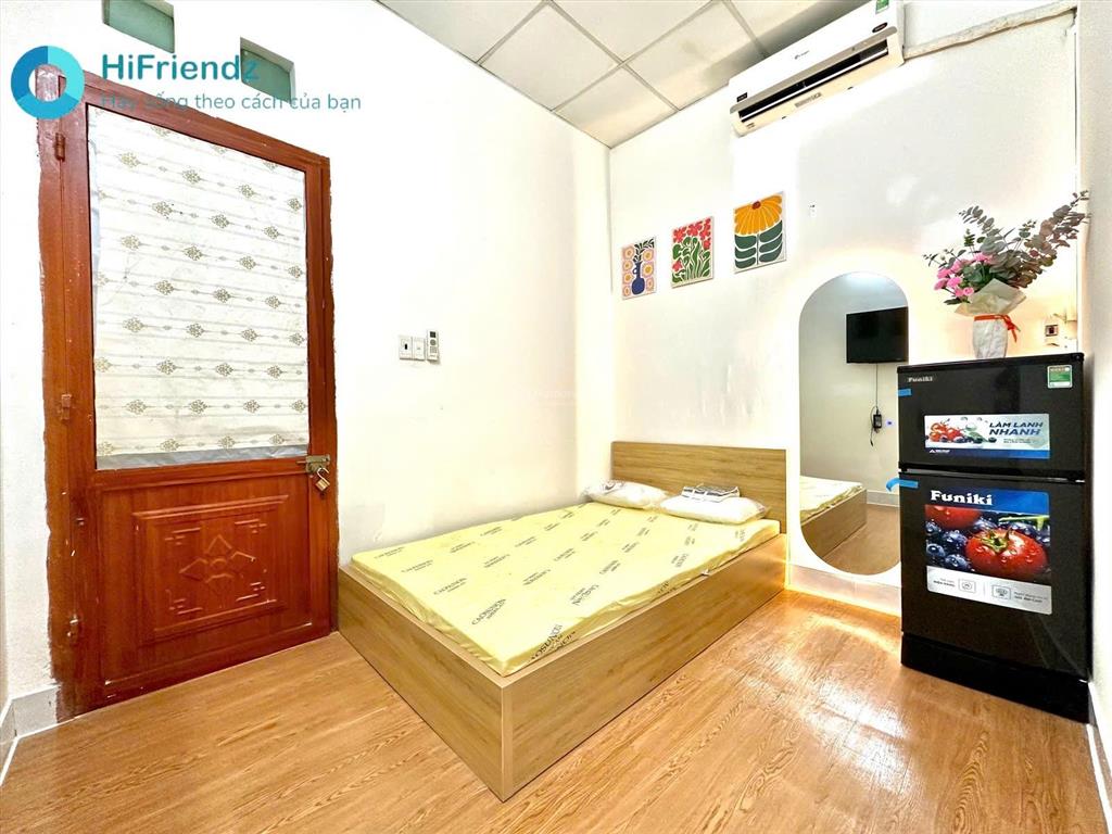 Cho thuê studio full nội thất, gần cầu sài gòn