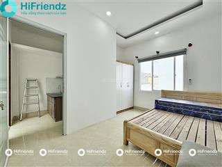 Cho thuê 1 phòng ngủ , tách bếp, cửa sổ thoáng , full nội thất