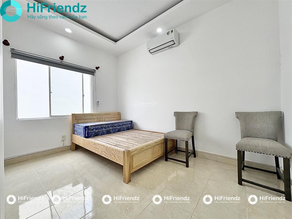 Cho thuê 1 phòng ngủ , tách bếp, cửa sổ thoáng , full nội thất