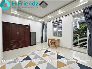 Cho thuê studio ban công siêu thoáng  full nội thất, máy giặt riêng
