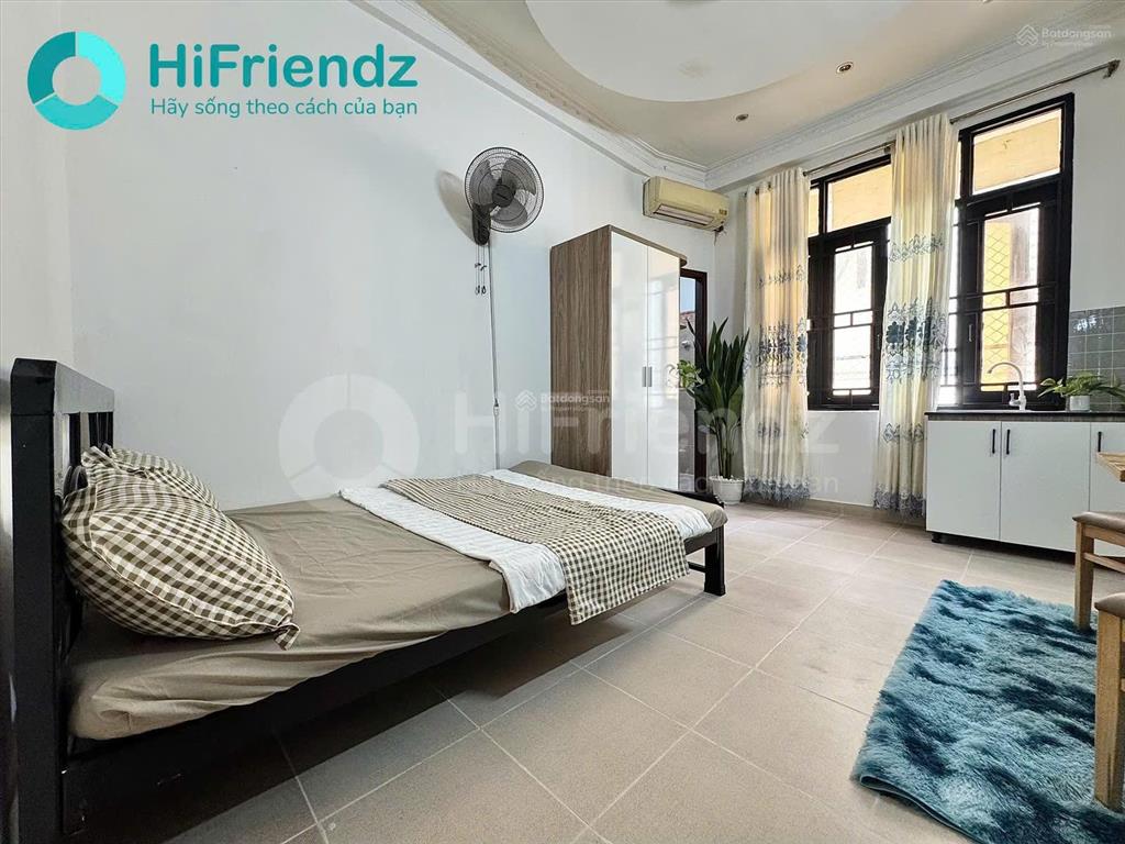 Cho thuê studio cửa sổ thoáng  full nội thất