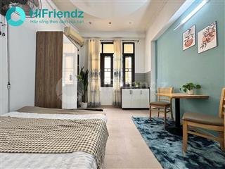 Cho thuê studio cửa sổ thoáng  full nội thất