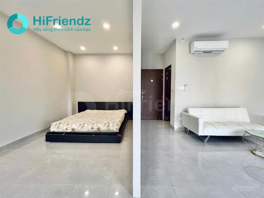 Cho thuê căn hộ 1 phòng ngủ ban công thoáng  full nội thất, gần mai chí thọ