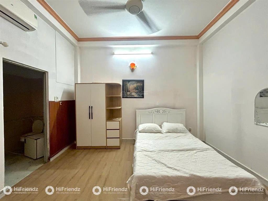 Cho thuê studio cửa sổ thoáng, full nội thất, gần cầu sài gòn