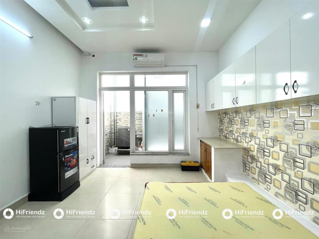 Cho thuê studio siêu rộng, full nội thất, gần cầu sài gòn