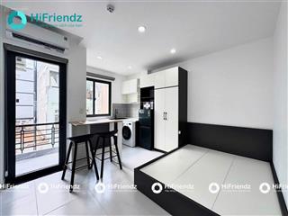 Cho thuê studio siêu thoáng, full nội thất, gần cầu sài gòn