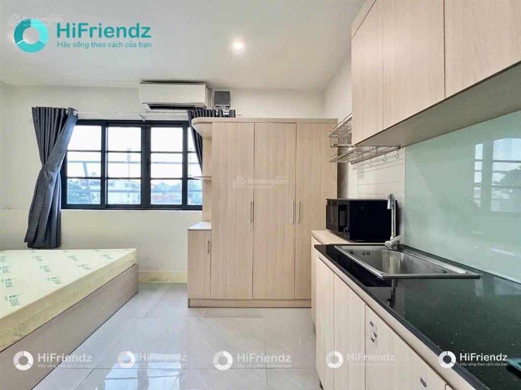 Cho thuê căn hộ cửa sổ thoáng, full nội thất, gần cầu sài gòn