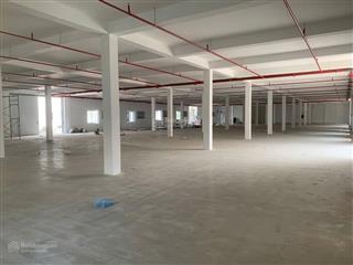 Cho thuê 7000m2 (3500m x 2 tầng) tại kcn thái hà  ninh bình