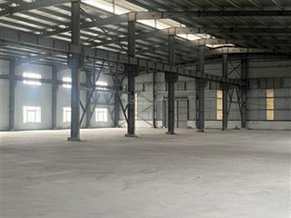 Cho thuê 1700m2 kho xưởng tại kcn đồng văn, hà nam