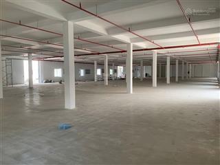 Cho thuê 4000m2 kho xưởng tại kcn đồng văn, hà nam
