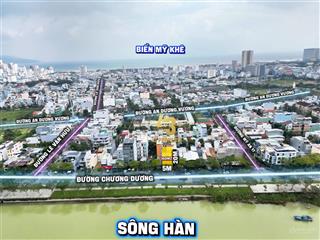Hạ 3 tỷ chào bán nhà 3 tầng mặt tiền chương dương  view sông hàn đà nẵng
