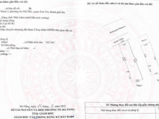 Bán đất tặng nhà đối diện công viên an nhơn  sơn trà