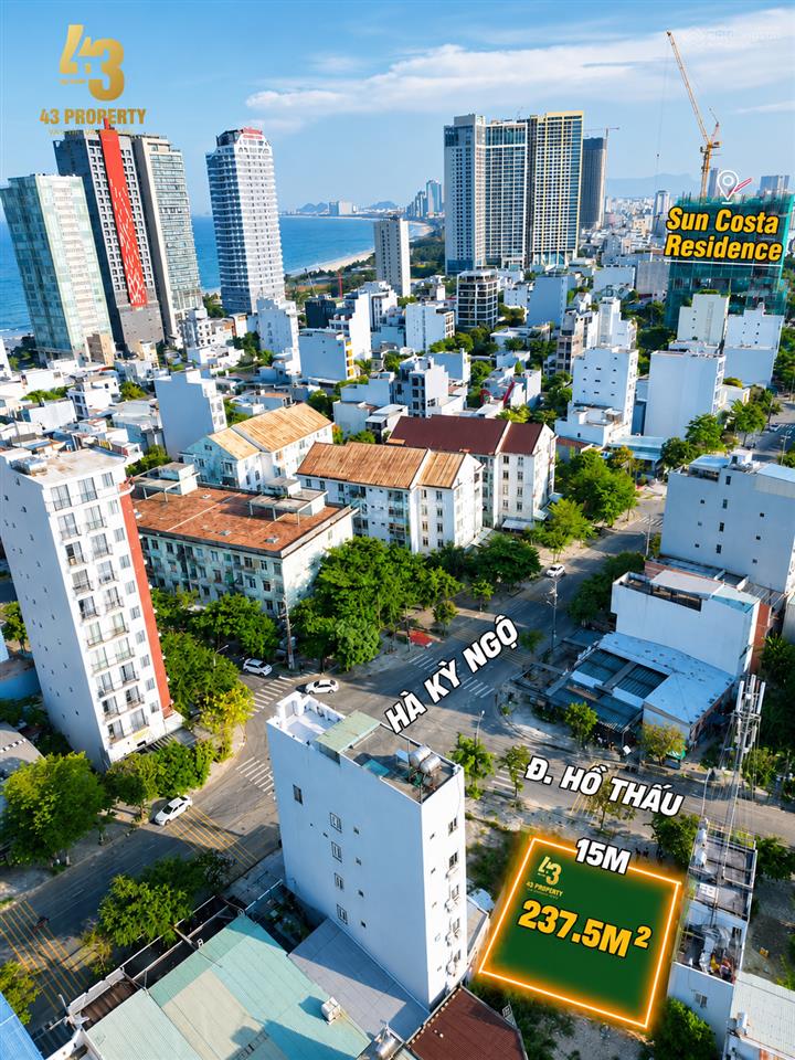 3 lô kề góc sát biển mỹ khê  đà nẵng