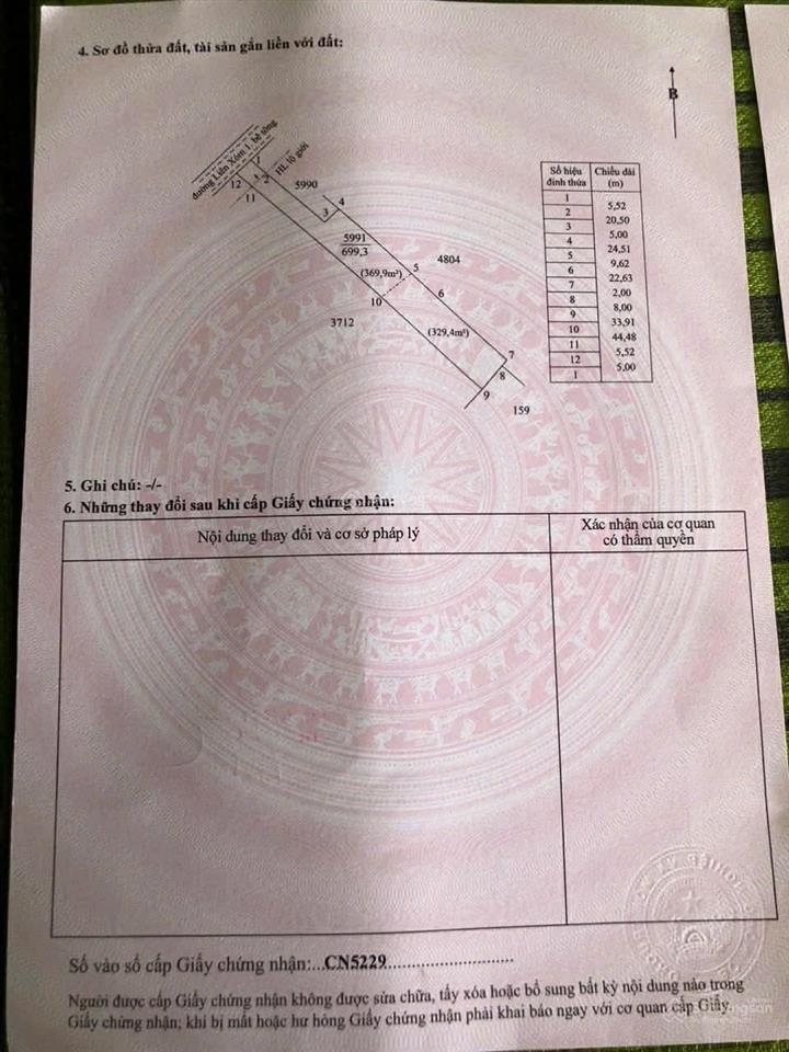 Bán đất đẹp tại xã tam hiệp, châu thành, tiền giang