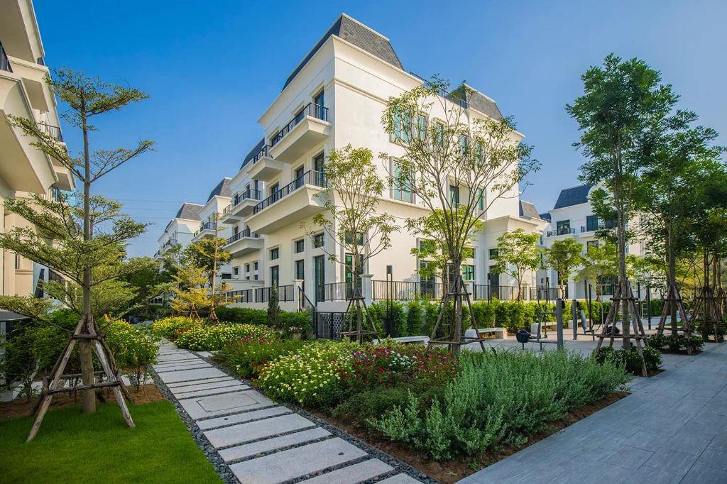 Biệt thự đơn lập 216m2 xây 3 tầng nổi 1 tầng hầm tại Le Jardin - dự án ParkCity Hà Nội. Giá 58 tỷ
