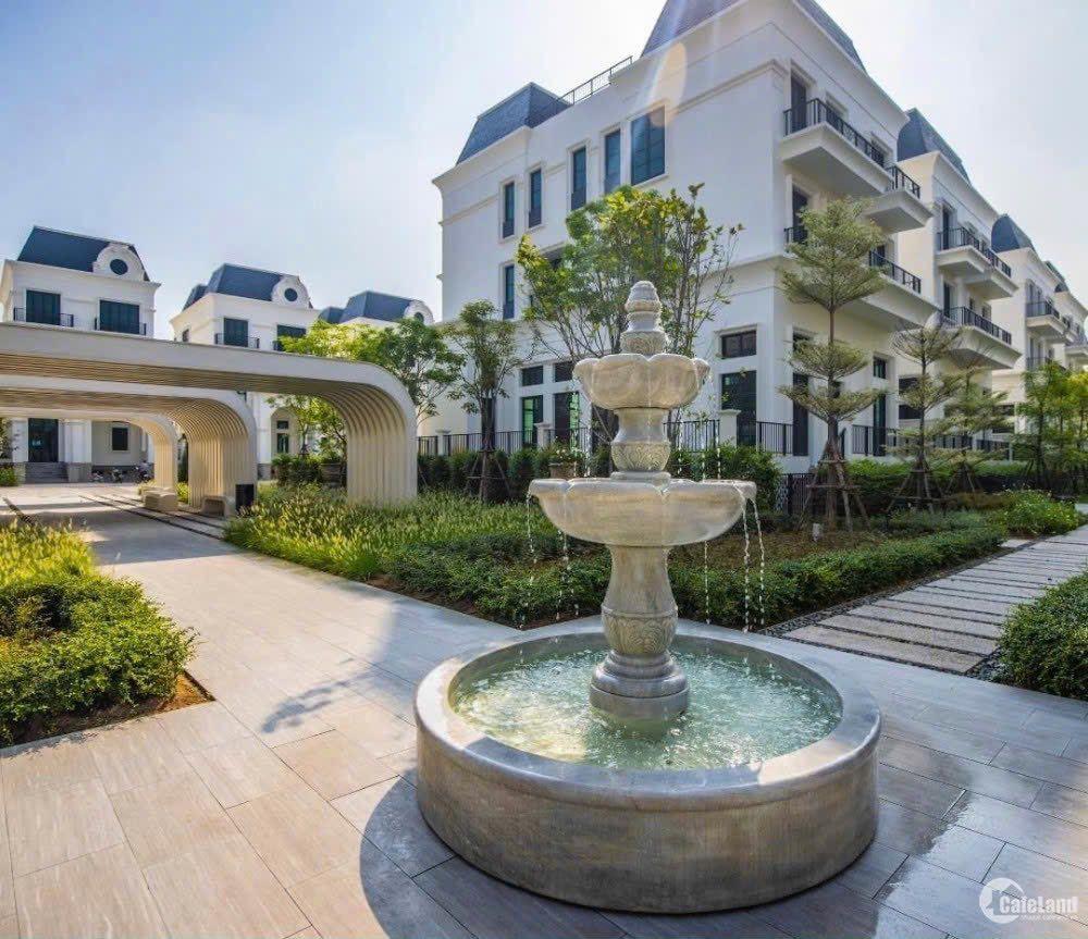 Biệt thự đơn lập 216m2 xây 3 tầng nổi 1 tầng hầm tại Le Jardin - dự án ParkCity Hà Nội. Giá 58 tỷ